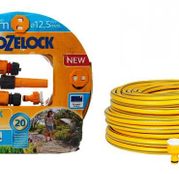 Furtun de gradina Hozelock Ultraflex 1/2”, 12.5 mm, 20m + conectori + duza de stropit