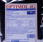 Moluscocid Optimol 4G (60 g, 150 g, 500 g)