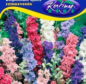 Seminte flori Nemtisori anuali (Delphinium ajacis) amestec de culori 0.50g