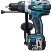 Masina de gaurit cu percutie si insurubat, cu acumulator Makita, BHP448RFE, 14.4 V / 3.0 Ah