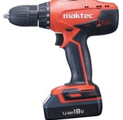 Masina de gaurit si insurubat , cu acumulator Maktec 18 V - 1,1 Ah