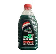 Ulei motor in doi timpi, verde, Hexol Eco 2T (500 ml, 1 L)