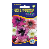 Seminte flori Petunii cu flori mari (Petunia hybrida superbissima) amestec de culori 0,125g