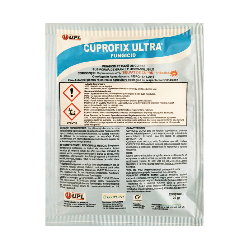 Fungicid bio Cuprofix Ultra 20g