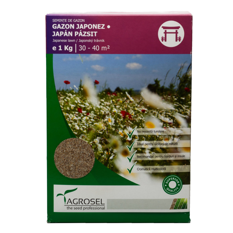 seminte de gazon japonez