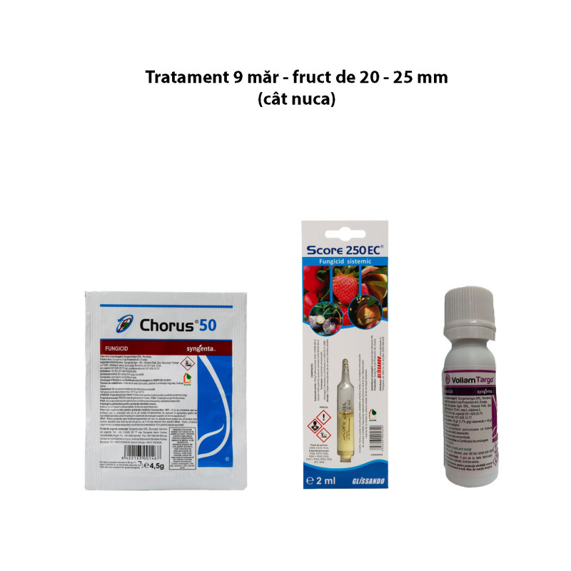 Stropirea pomilor, mar, pachet anual 10 L apa, T9