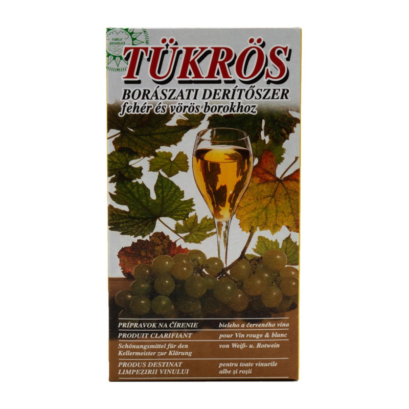 Tukros - solutie pentru limpezirea vinului alb sau rosu 400g