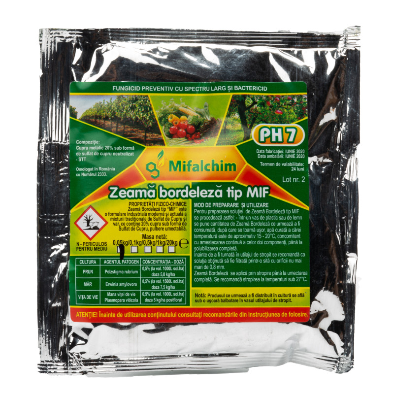 Fungicid Zeama Bordeleza 100g